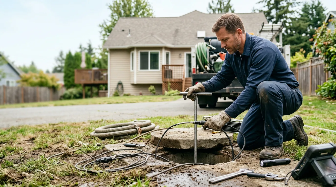 Septic Tank Pumping in Hathaway Pines, CA
